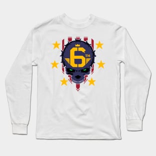 Sixth Street Logo (Cyberpunk Gang) Long Sleeve T-Shirt